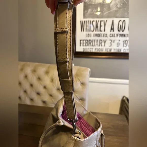 Light Grey Kelsi Dagger Leather Fringe Bag - Picture 16 of 16